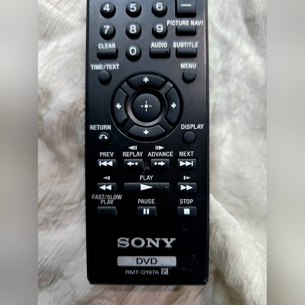 COMING SOON Sony DVD Remote RMT-D197A OEM Replacement
